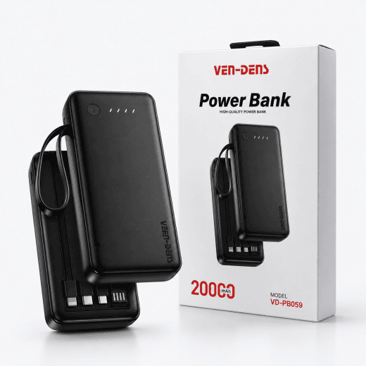 VEN-DENS 20,000mAh Power Bank – VD-PB059