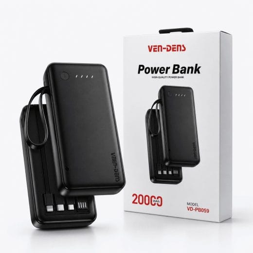 VEN-DENS 20,000mAh Power Bank VD-PB059